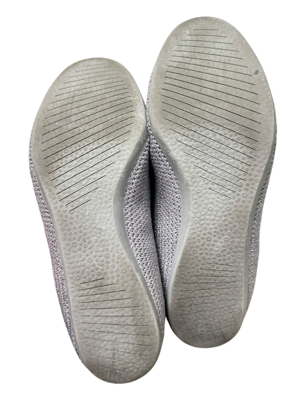 Allbirds Tree Breezer Flats Mist Grey Knit Merino Slip On Ballet Size 6.5 - Picture 9 of 11